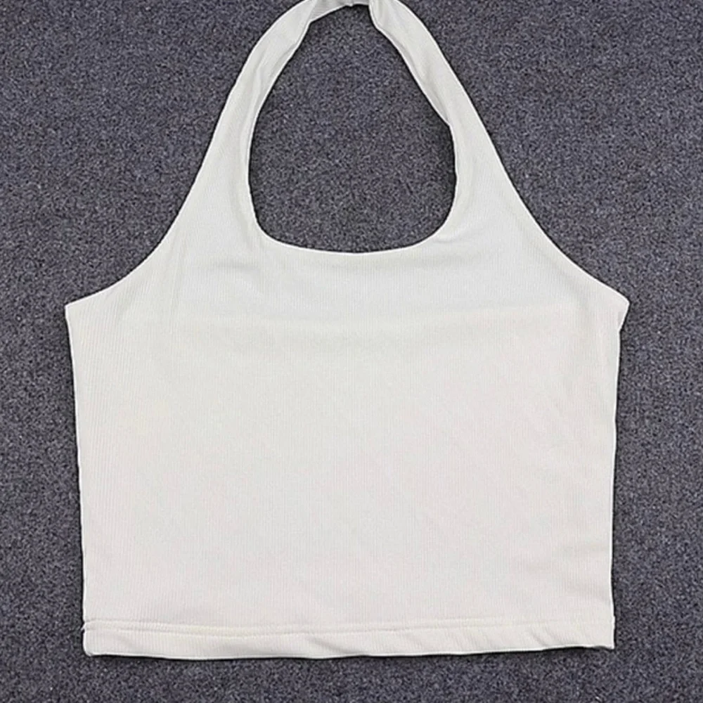 Rib Knit Halter Top - Picture 5 of 7